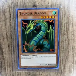 Yu-Gi-Oh! x3 Thunder Dragon (HISU-EN046) 1st Edition Super Rares Playset LP - Image 2