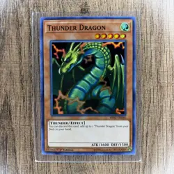 Yu-Gi-Oh! x3 Thunder Dragon (HISU-EN046) 1st Edition Super Rares Playset LP - Image 4