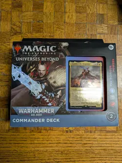 Magic The Gathering Warhammer 40k Commander Deck (3272CMX1) The Ruinous Powers 195166173467 - Image 1