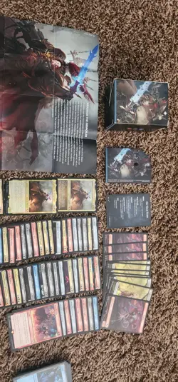 MTG Warhammer 40k Commander Deck - The Ruinous Powers W/ Deck Box + - Image 2
