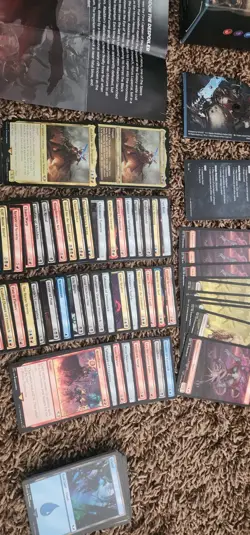 MTG Warhammer 40k Commander Deck - The Ruinous Powers W/ Deck Box + - Image 3