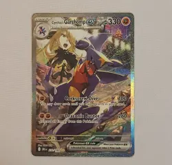 2025 Pokemon TCG Cynthia's Garchomp ex 232/182 SIR sv10 Destined Rivals NM+/M - Image 2