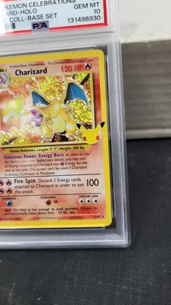 2021 CHARIZARD CELEBRATIONS 25TH CLASSIC COLLECTION BASE POKEMON PSA 10 GEM MINT - Image 3