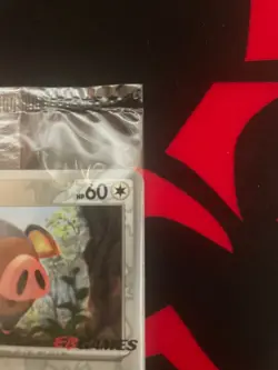 Lechonk Pokemon Scarlet & Violet Base Set 154/198 EBGames Stamped Reverse Holo - Image 4