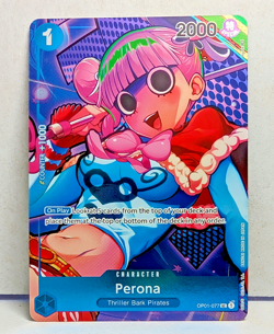One Piece TCG | Perona | Box Topper | OP01-077 | Romance Dawn | NM | English - Image 1