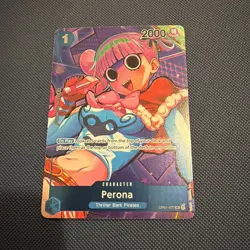 One Piece TCG | Perona | Box Topper | OP01-077 | Romance Dawn | NM | English - Image 1