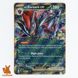 N's Zoroark Ex 098/159 Journey Together - Double Rare, Half Art | Pokemon TCG - Image 1
