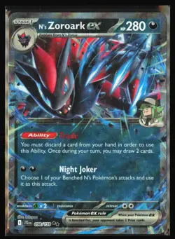 N's Zoroark ex Holo #098/159 SV09: Journey Together - Pokemon TCG - NM - Image 1