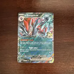 Pokemon TCG Journey Together N's Zoroark EX Double Rare Card 098/159 - Near Mint - Image 1