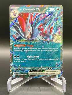 N's Zoroark ex 098/159 Journey Together Double Rare Holo Pokemon TCG NM/M - Image 1