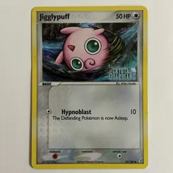 Pokemon Jigglypuff TCG Reverse Holo Stamped 53/100 EX Crystal Guardians HP/DMG! - Image 1