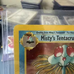 Pokemon TCG Misty's Tentacruel Gym Heroes Holo Rare Card 10/132 HP - Image 2