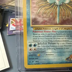 Pokemon TCG Misty's Tentacruel Gym Heroes Holo Rare Card 10/132 HP - Image 5