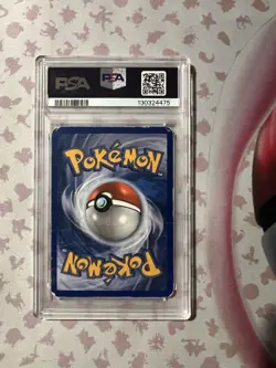 Pokemon Card Blastoise Pop Series 3 Holo 2006 1/17 Rare PSA 1 Graded - Image 2