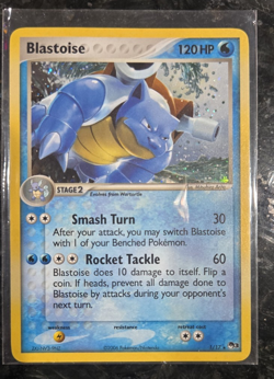 Blastoise POP Series 3 HOLO Pokemon Card 2006 Rare 1/17 - Image 4