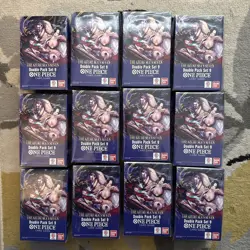 LOT OF 12 One Piece DP-09 Double Pack Set 9 The Azure Sea's Seven NEW SEALED! - Image 1