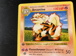 Pokemon 1st Edition Shadowless Arcanine 23/102 Base Set Excellent Condition - Image 3