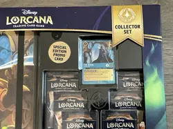 Disney Lorcana First Chapter Collector Set - 6 Packs Portfolio Promo - Sealed 4050368981752 - Image 2