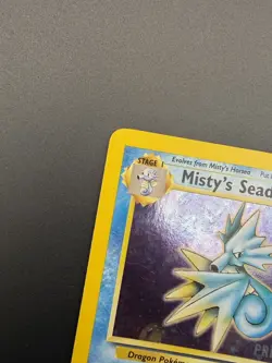 Pokemon Misty’s Seadra Prerelease WOTC Promo 009/132 LP - Image 4