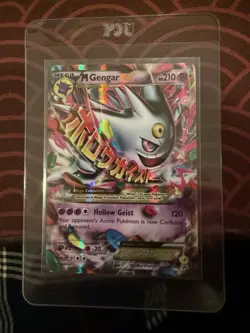 2016 Pokemon XY Black Star Promo Collector Chest #XY166 M Gengar EX-Holo PERFECT - Image 1