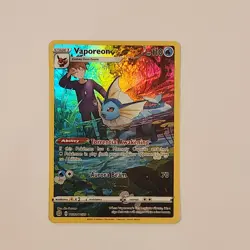 Pokemon TCG: Vaporeon TG02/TG30 SWSH Trainer Gallery Brilliant Stars NM/Mint - Image 1