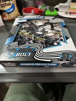 Pokemon TCG: Scarlet & Violet Black Bolt Binder Collection Factory Sealed Box - Image 5