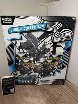 Pokemon TCG Scarlet & Violet Black Bolt Binder Collection - New / Factory Sealed - Image 1
