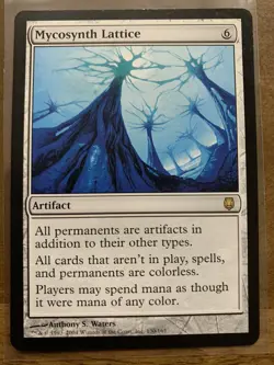 MTG Mycosynth Lattice Darksteel 130/165 Regular Rare - 1B - Image 1
