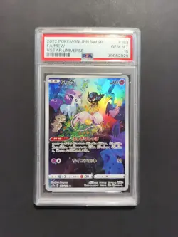 PSA 10 Pokemon Card Mew AR 183/172 s12a VSTAR Universe TCG SWSH 2022 Japanese - Image 1