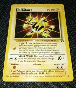 KIDS WB Presents POKEMON The First Movie BLACK STAR PROMO SET 4 cards 1999 LP/NM - Image 2