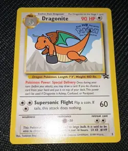 KIDS WB Presents POKEMON The First Movie BLACK STAR PROMO SET 4 cards 1999 LP/NM - Image 5