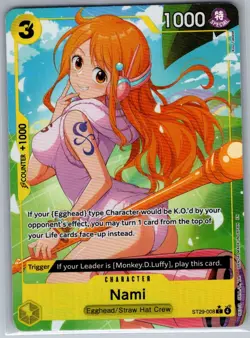Nami (Alt Art) ST29-008 English Starter Deck 29: Egghead - One Piece Card - NM - Image 1