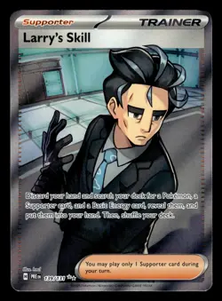 Larry's Skill 139/131 Ultra Rare Prismatic Evolutions Pokemon Card - Image 1