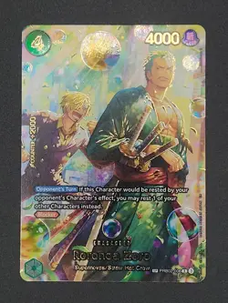 One Piece TCG SP PRB02-006 Roronoa Zoro OP14 Special Print Card Game CCG ENGLISH - Image 1