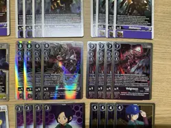 Purple Hybrid Bundle - Digimon TCG Promo Secret Super Rare Tournament Card - Image 1