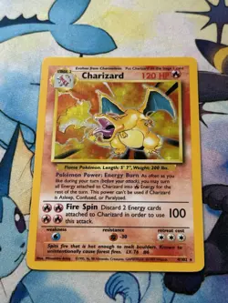 Charizard 4/102 Holo Rare Base Set Pokemon Card - Image 3