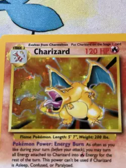Charizard 4/102 Holo Rare Base Set Pokemon Card - Image 4
