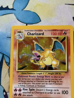 Charizard 4/102 Holo Rare Base Set Pokemon Card - Image 5