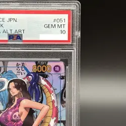 PSA 10 ONE PIECE Card Boa Hancock OP07-051 Comic Parallel Manga Alt Art Japanese - Image 3