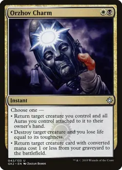 Orzhov Charm [Ravnica Allegiance Guild Kit] Magic MTG - Image 1