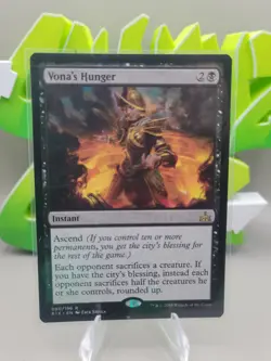 Magic The Gathering Vona's Hunger Rivals of Ixalan Regular - Image 1