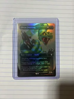 Ohran Frostfang (Borderless) Commander Masters Foil NM MTG - Image 1