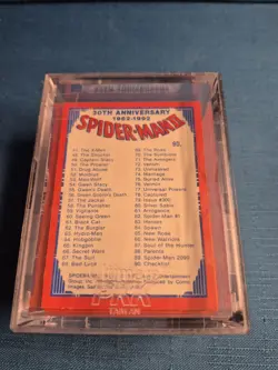 Complete 90 Card Set of 1992 Marvel Spiderman 30th Anniversary Base Set Cards - Image 3