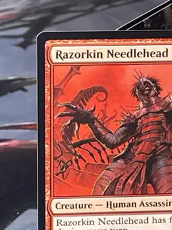 MTG Razorkin Needlehead RARE Duskmourn: House of Horror 0153 NM/Mint - Image 3