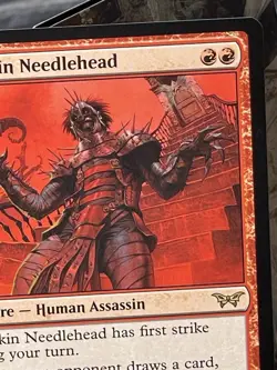 MTG Razorkin Needlehead RARE Duskmourn: House of Horror 0153 NM/Mint - Image 4