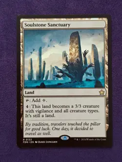 Magic the Gathering MTG Card: Soulstone Sanctuary #0133 Foundations Rare! NM - Image 1