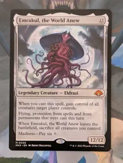 MTG Modern horizons 3 Mythic EMRAKUL THE WORLD ANEW NM - Image 1