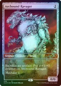 1 x Arcbound Ravager - Foil - Secret Lair (56) - LP - MTG - Image 1