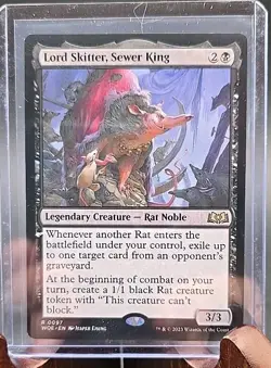 Lord Skitter, Sewer King Wilds of Eldraine MTG Regular Lightly Played - Image 3
