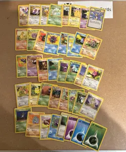 Pokemon Bulk WOTC 40 Card Vintage Lot Collection No Dups - Image 1